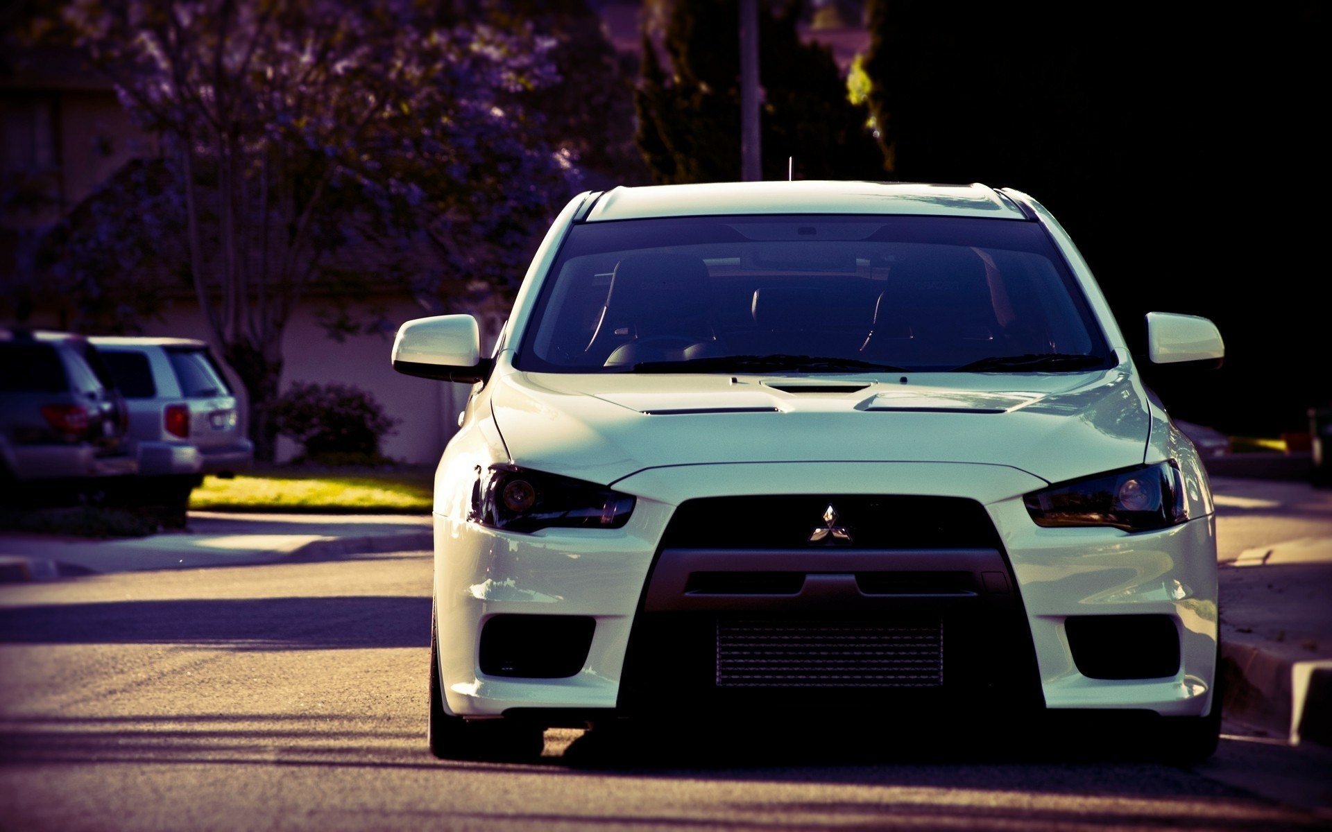 Mitsubishi Evolution X HD Wallpapers Background Images Wallpaper Abyss