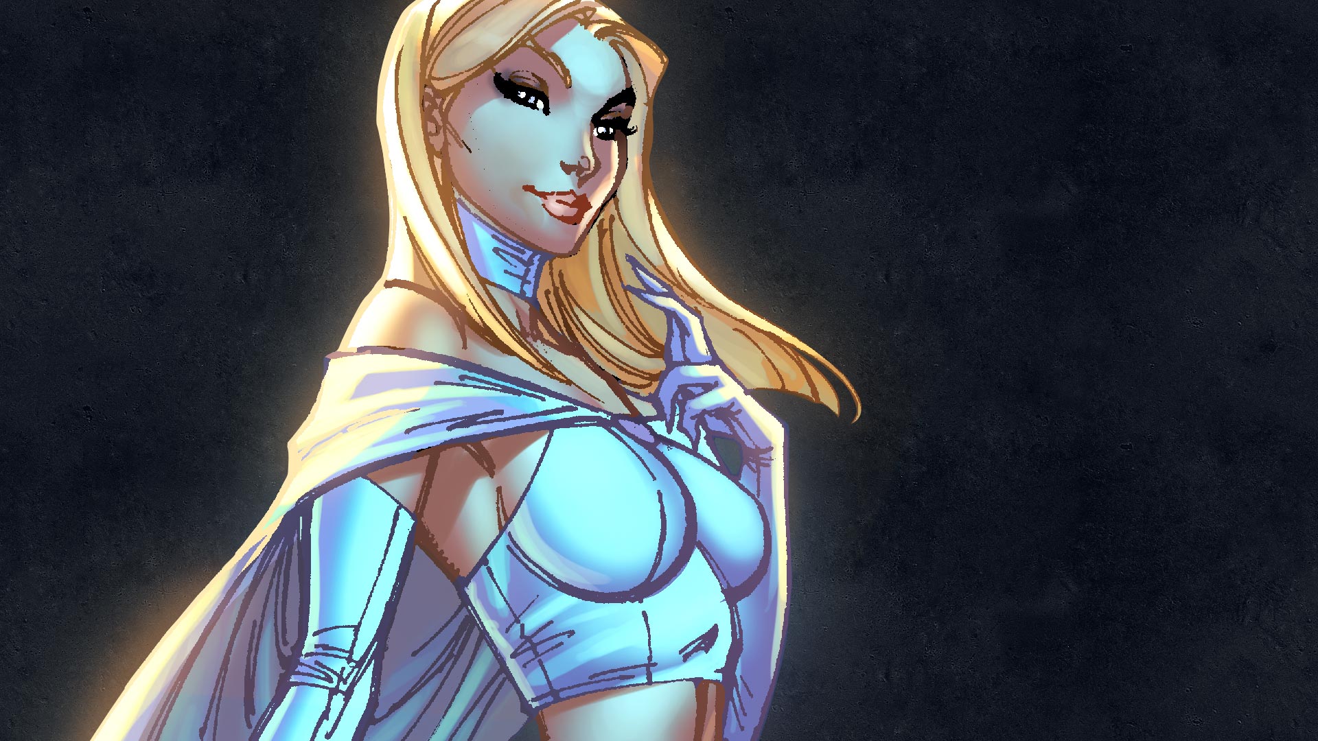 Emma frost cartoon