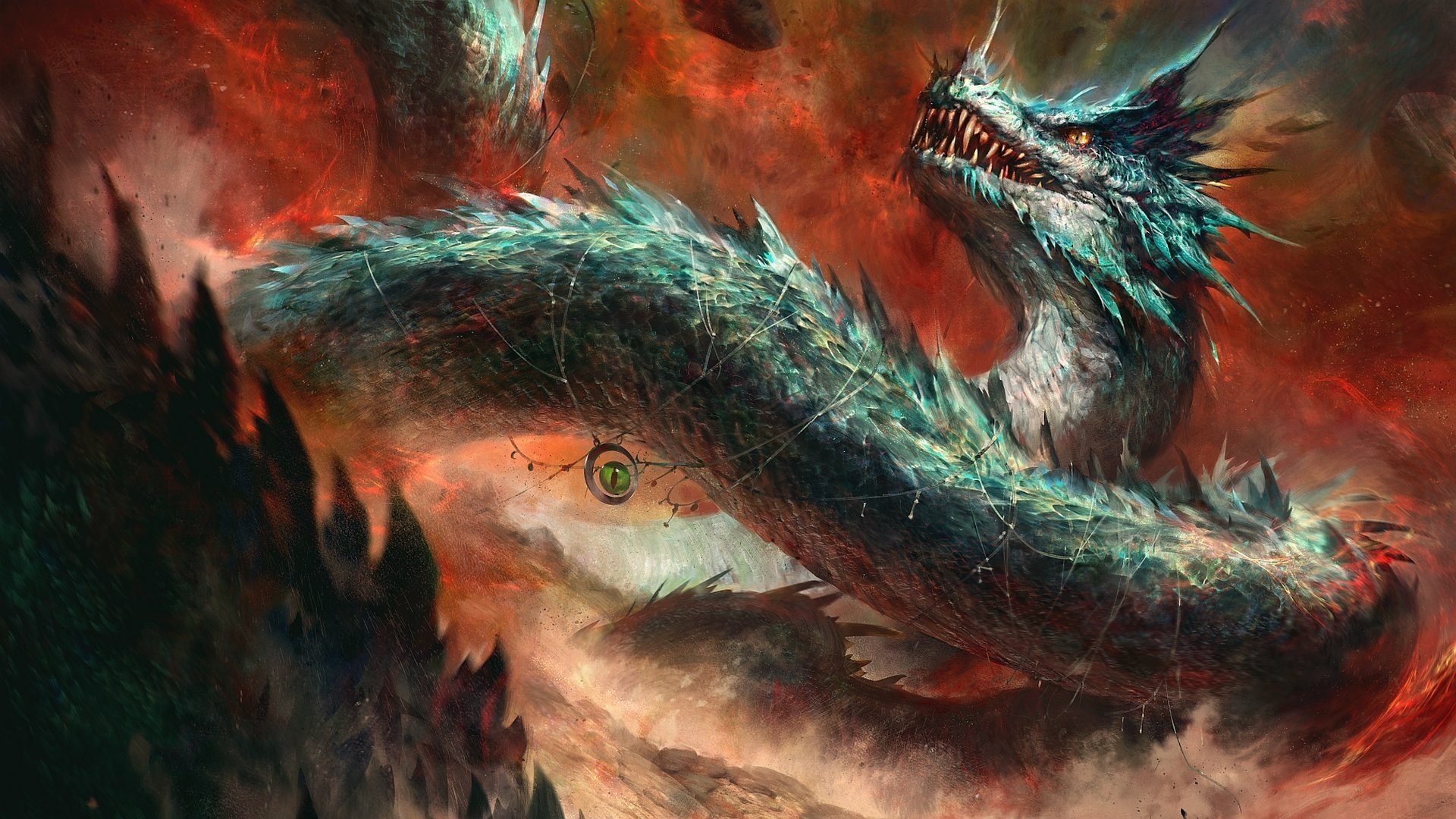 Majestic Dragon HD Fantasy Wallpaper By Halil URAL