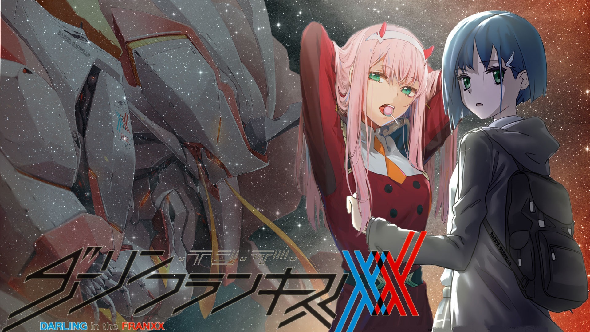 100+] Darling In The Franxx Wallpapers