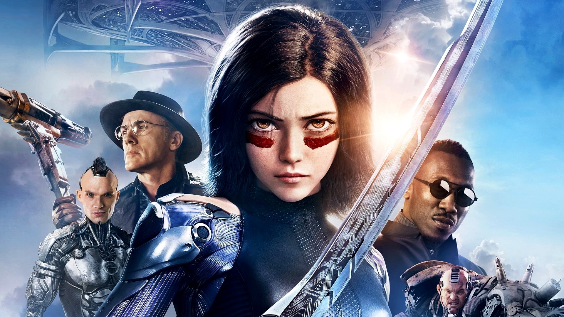 Download Ed Skrein Mahershala Ali Christoph Waltz Alita (Alita: Battle Angel) Movie Alita: Battle Angel HD Wallpaper