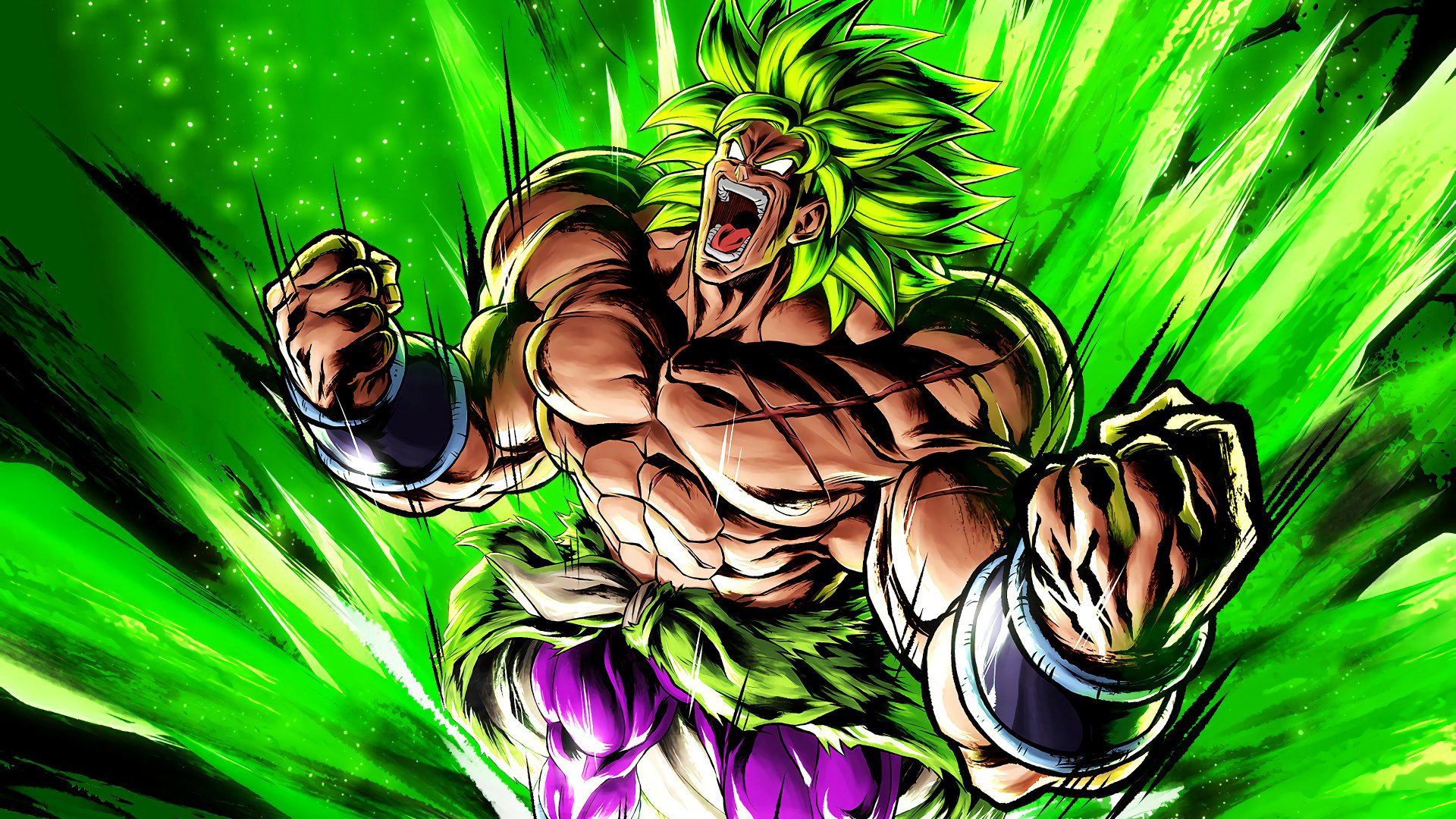Broly Unleashed 4K Ultra HD Anime Power Surge From Dragon Ball Super 
