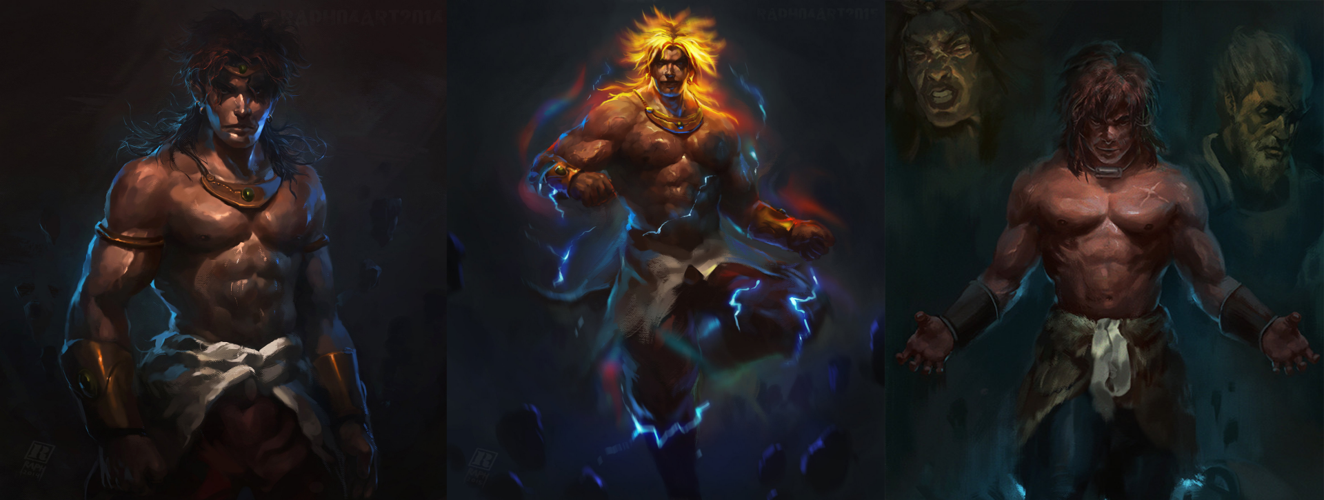 Download Broly (Dragon Ball) Dragon Ball Z Anime Dragon Ball Super: Broly HD Wallpaper by Raph Lomotan