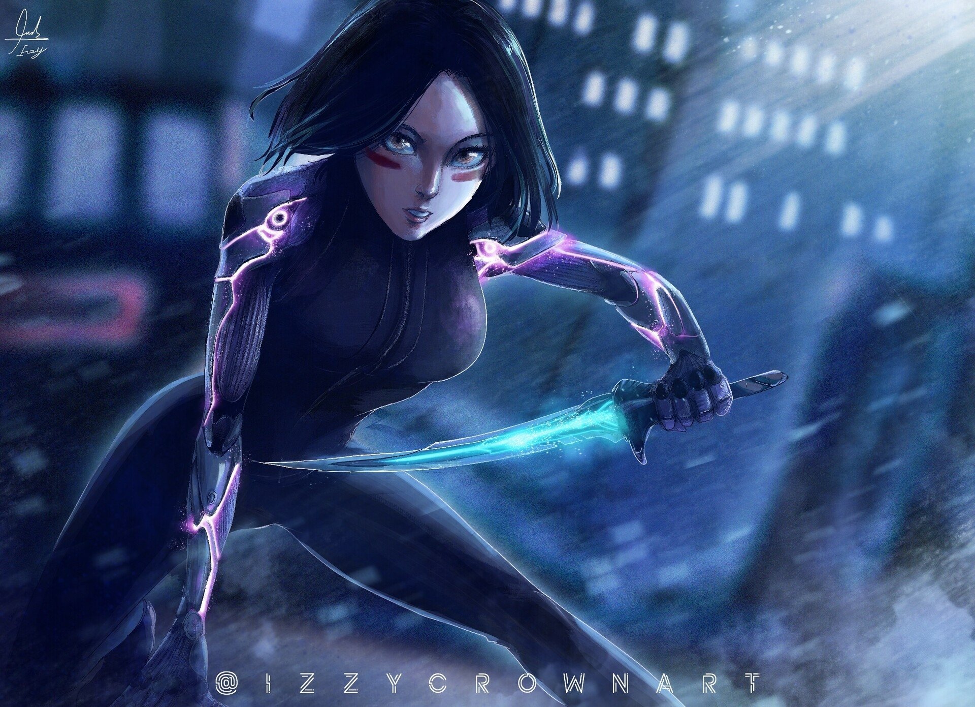 Download Movie Alita: Battle Angel HD Wallpaper by Neelam Ayuningrum