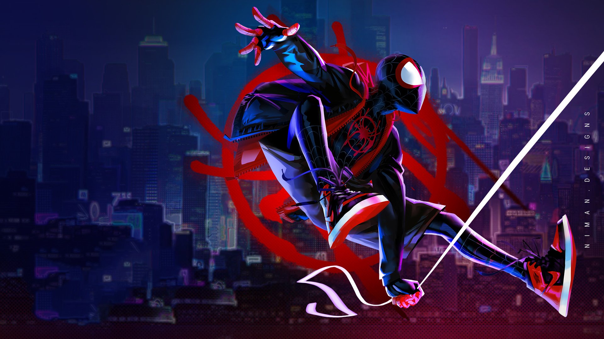 1920x1080 Spider Man Into The Spider Verse Fanart Laptop Full Hd 1080p Porn Sex Picture 9994