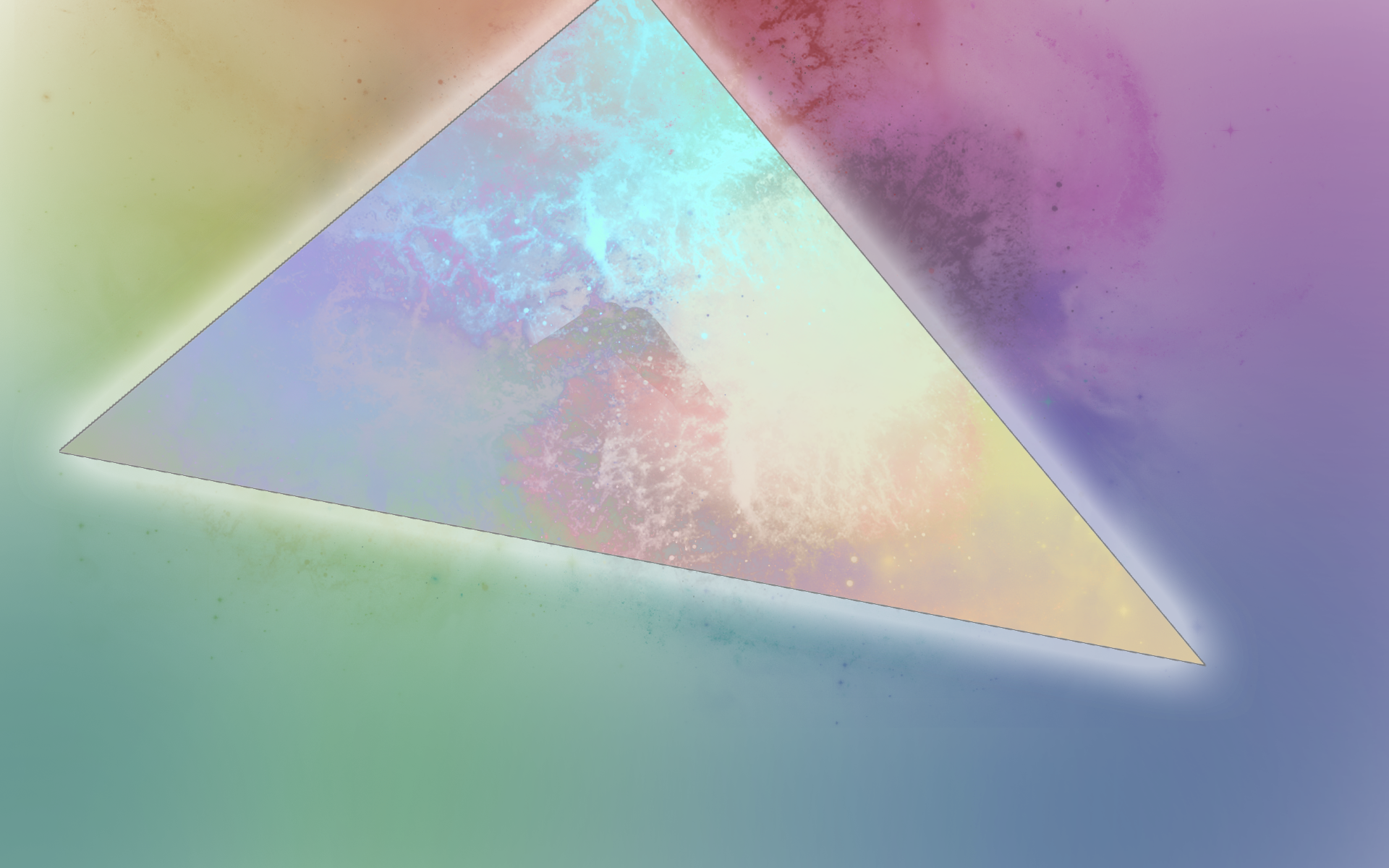 Triangle HD Wallpaper by designcreat