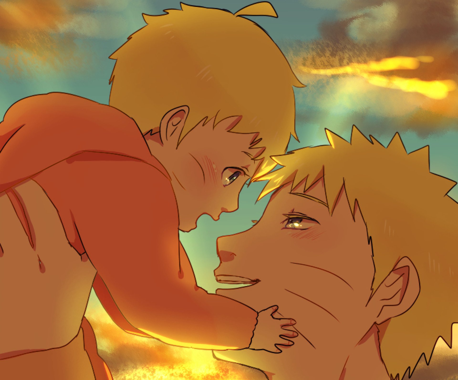 Download Boruto Uzumaki Naruto Uzumaki Anime Boruto HD Wallpaper by みずと▼