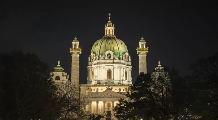  Karlskirche, Vienna, Austria
