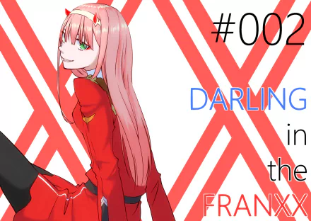 Zero Two (Darling in the FranXX) Anime Darling in the FranXX HD Desktop Wallpaper | Background Image