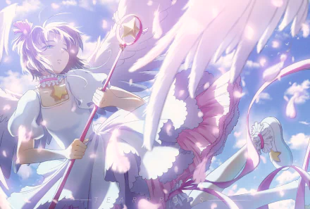 Sakura Kinomoto Anime Cardcaptor Sakura HD Desktop Wallpaper | Background Image