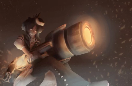 Brownie (Food Fantasy) video game Food Fantasy HD Desktop Wallpaper | Background Image