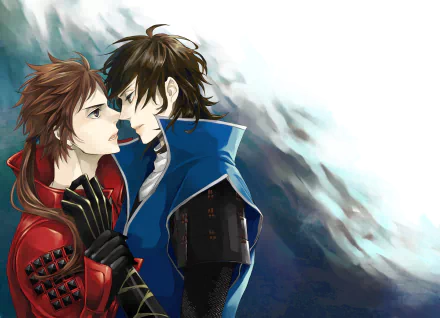 Sanada Yukimura Date Masamune (Sengoku Basara) Anime Sengoku Basara HD Desktop Wallpaper | Background Image