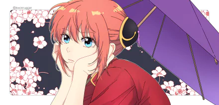 Kagura (Gintama) Anime Gintama HD Desktop Wallpaper | Background Image