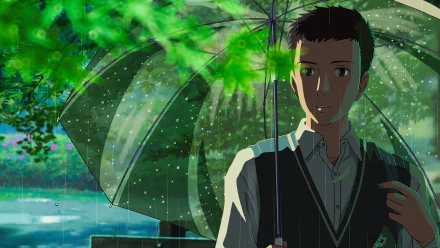 Anime The Garden Of Words HD Desktop Wallpaper | Background Image