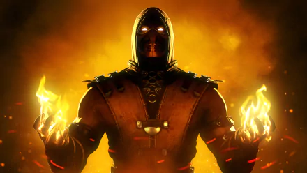 Scorpion (Mortal Kombat) video game Mortal Kombat HD Desktop Wallpaper | Background Image