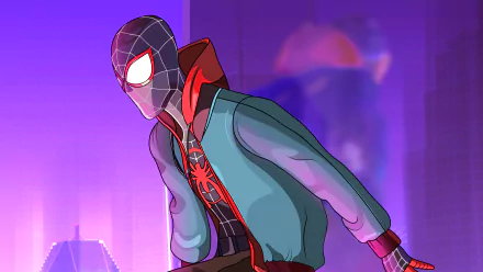Miles Morales spider man movie Spider-Man: Into The Spider-Verse HD Desktop Wallpaper | Background Image