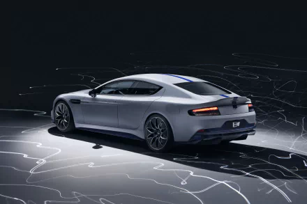 electric car silver car car Aston Martin Aston Martin Rapide E vehicle Aston Martin Rapide HD Desktop Wallpaper | Background Image