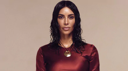 brown eyes black hair American model Celebrity Kim Kardashian HD Desktop Wallpaper | Background Image