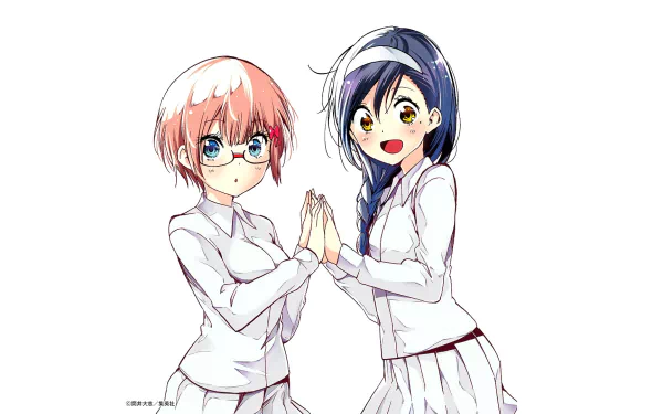 Rizu Ogata Fumino Furuhashi Anime We Never Learn HD Desktop Wallpaper | Background Image