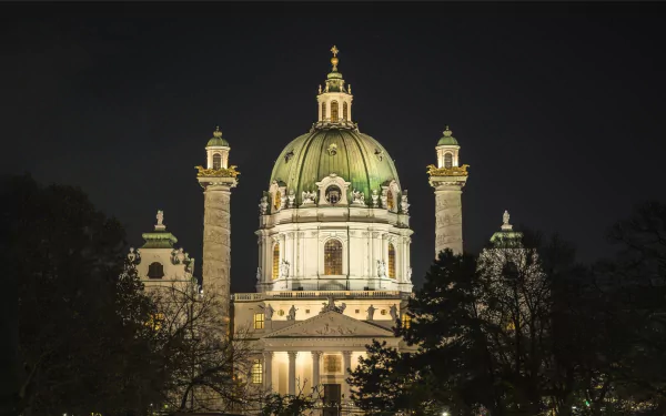  Karlskirche, Vienna, Austria