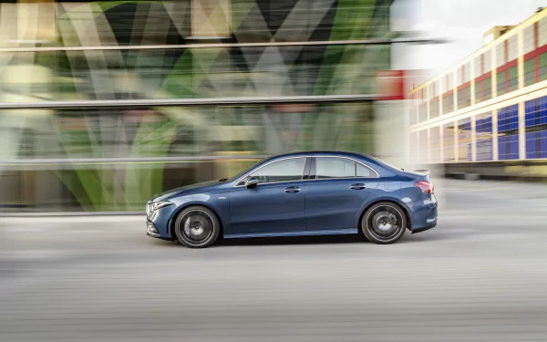 car Mercedes-Benz Mercedes-Benz AMG vehicle Mercedes-Benz AMG A35 HD Desktop Wallpaper | Background Image