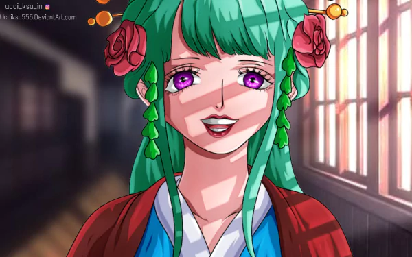 Kozuki Hiyori Anime One Piece HD Desktop Wallpaper | Background Image