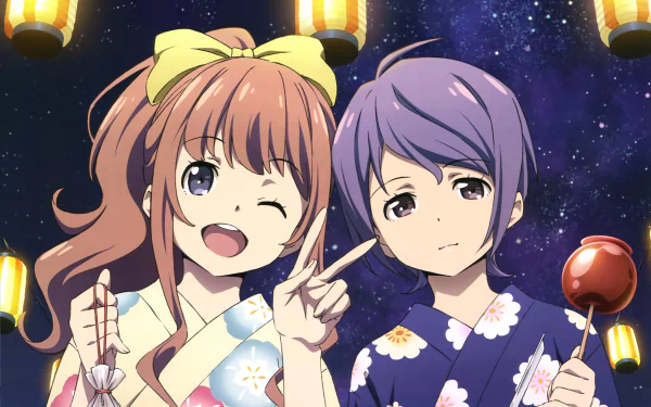 Iris Shirasaki Mizuki Sera Anime Classroom Crisis HD Desktop Wallpaper | Background Image