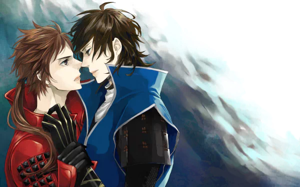 Sanada Yukimura Date Masamune (Sengoku Basara) Anime Sengoku Basara HD Desktop Wallpaper | Background Image