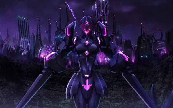 Kuroyukihime (Accel World) Black Lotus (Accel World) Anime Accel World HD Desktop Wallpaper | Background Image