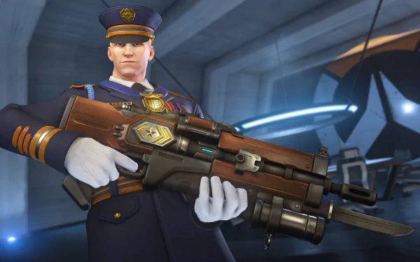 Soldier: 76 (Overwatch) video game Overwatch HD Desktop Wallpaper | Background Image