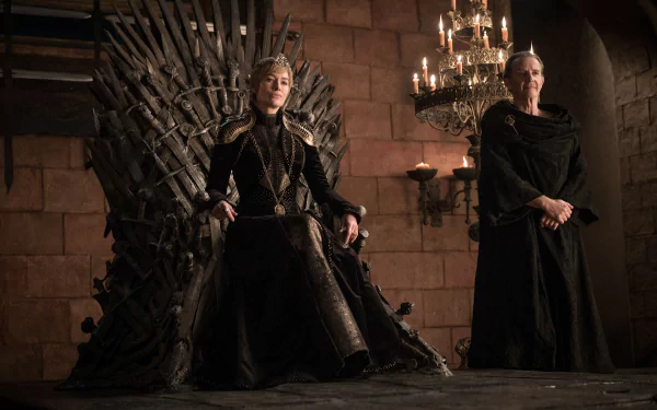 Lena Headey Cersei Lannister TV Show Game Of Thrones Iron Throne HD Desktop Wallpaper | Background Image