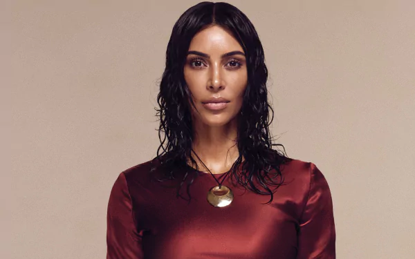 brown eyes black hair American model Celebrity Kim Kardashian HD Desktop Wallpaper | Background Image
