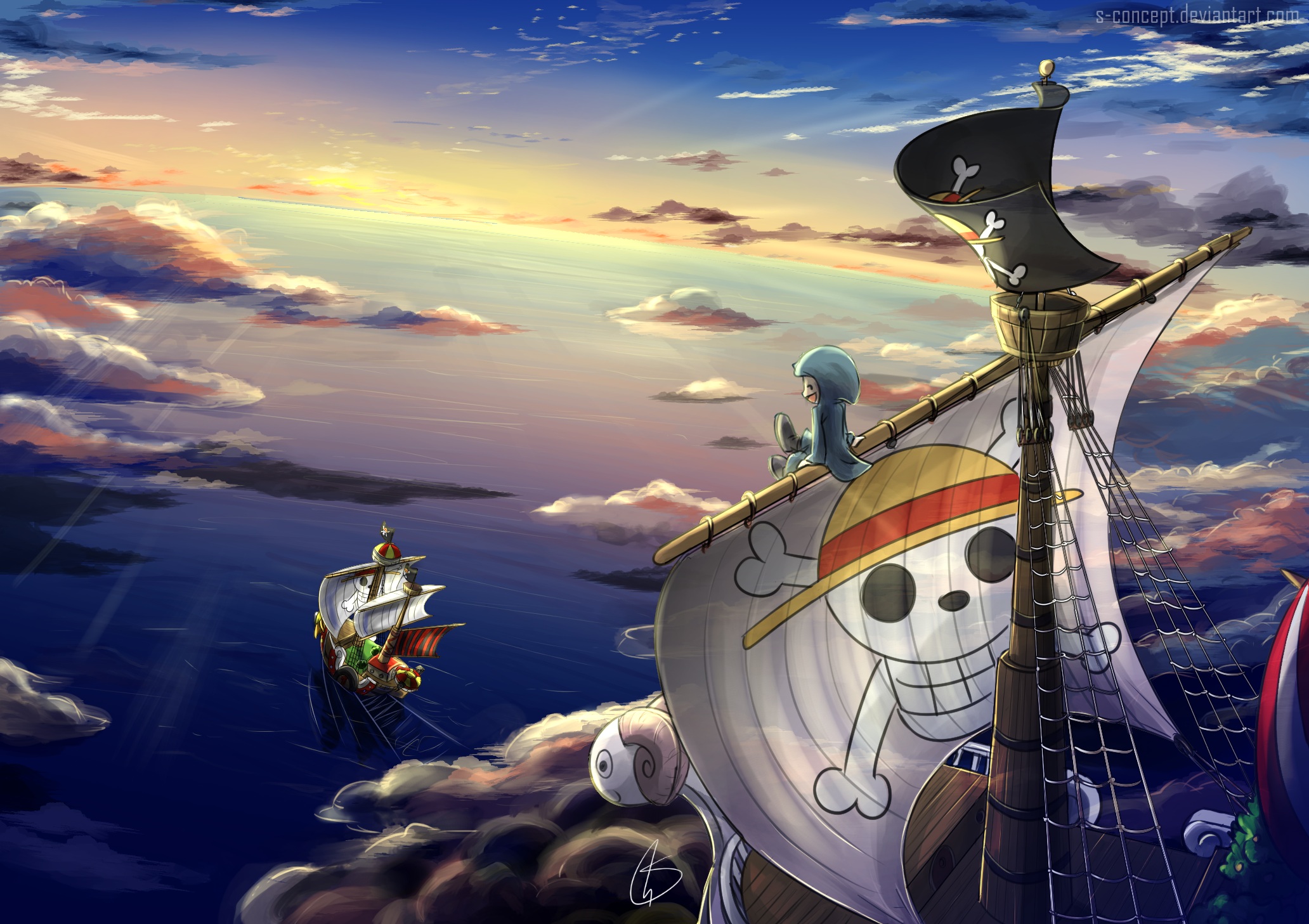 Going Merry (One Piece) HD Wallpaper | Background Image | 2064x1457