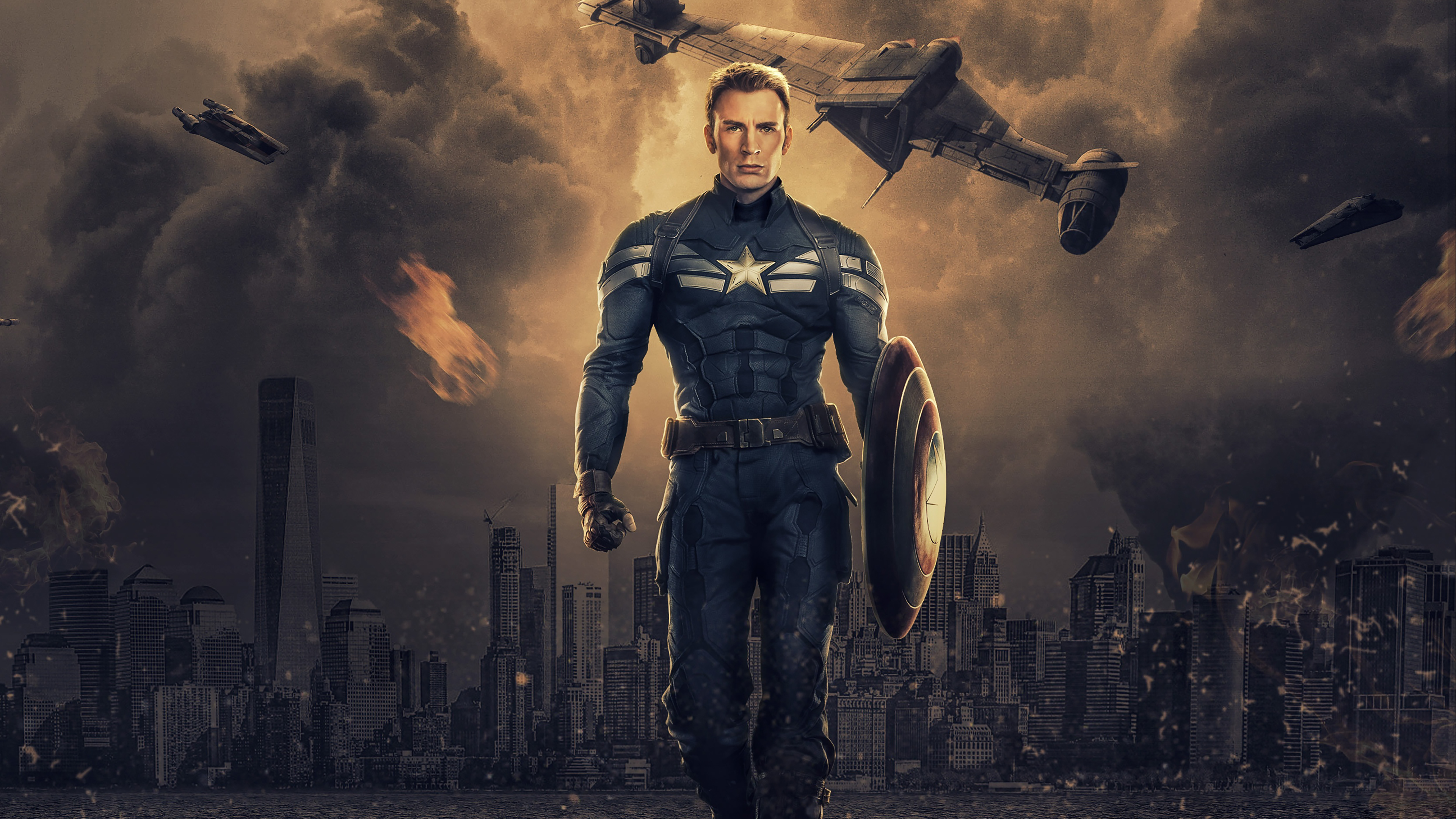 Captain America: The Winter Soldier 4k Ultra HD Wallpaper