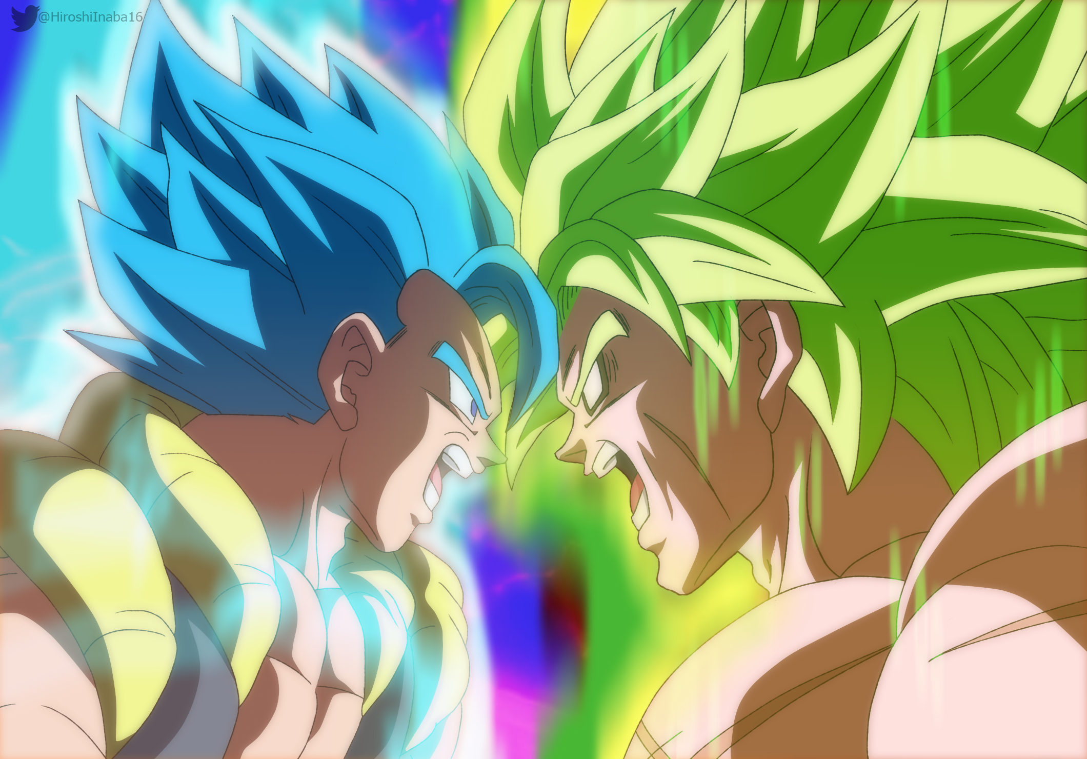 Gogeta vs Broly  Dragon ball super wallpapers, Dragon ball super