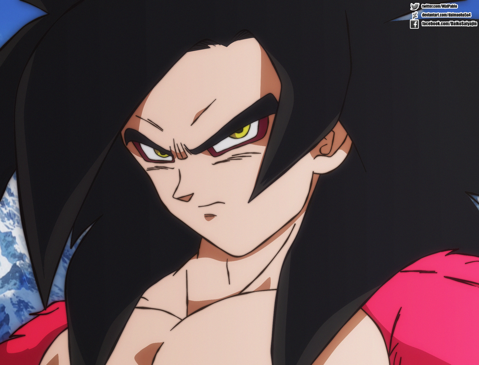 Wallpaper : anime, Dragon Ball GT, Son Goku, Super Saiyan 4