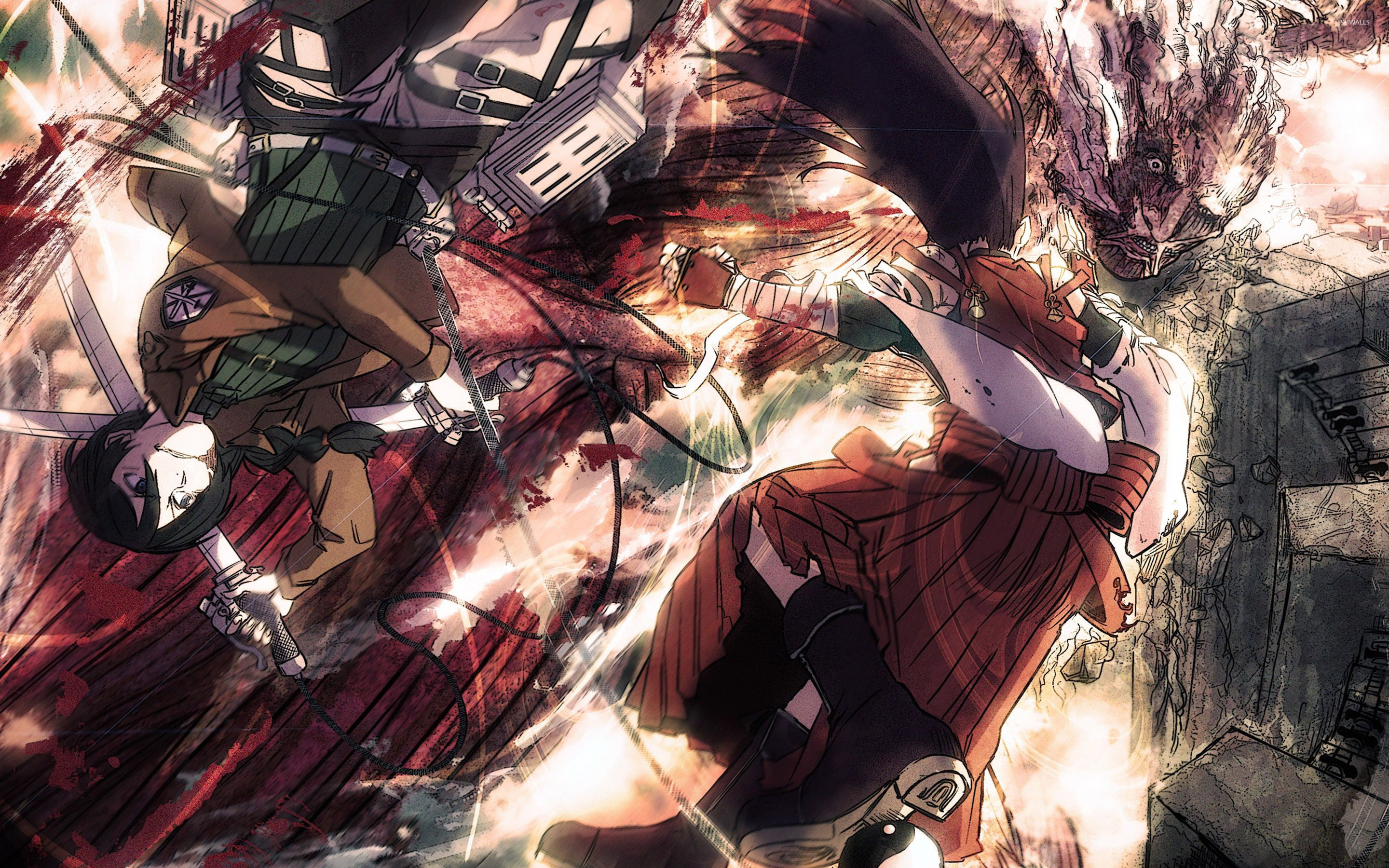 uploads  Anime wallpaper 1920x1080, Attack on titan art, Attack