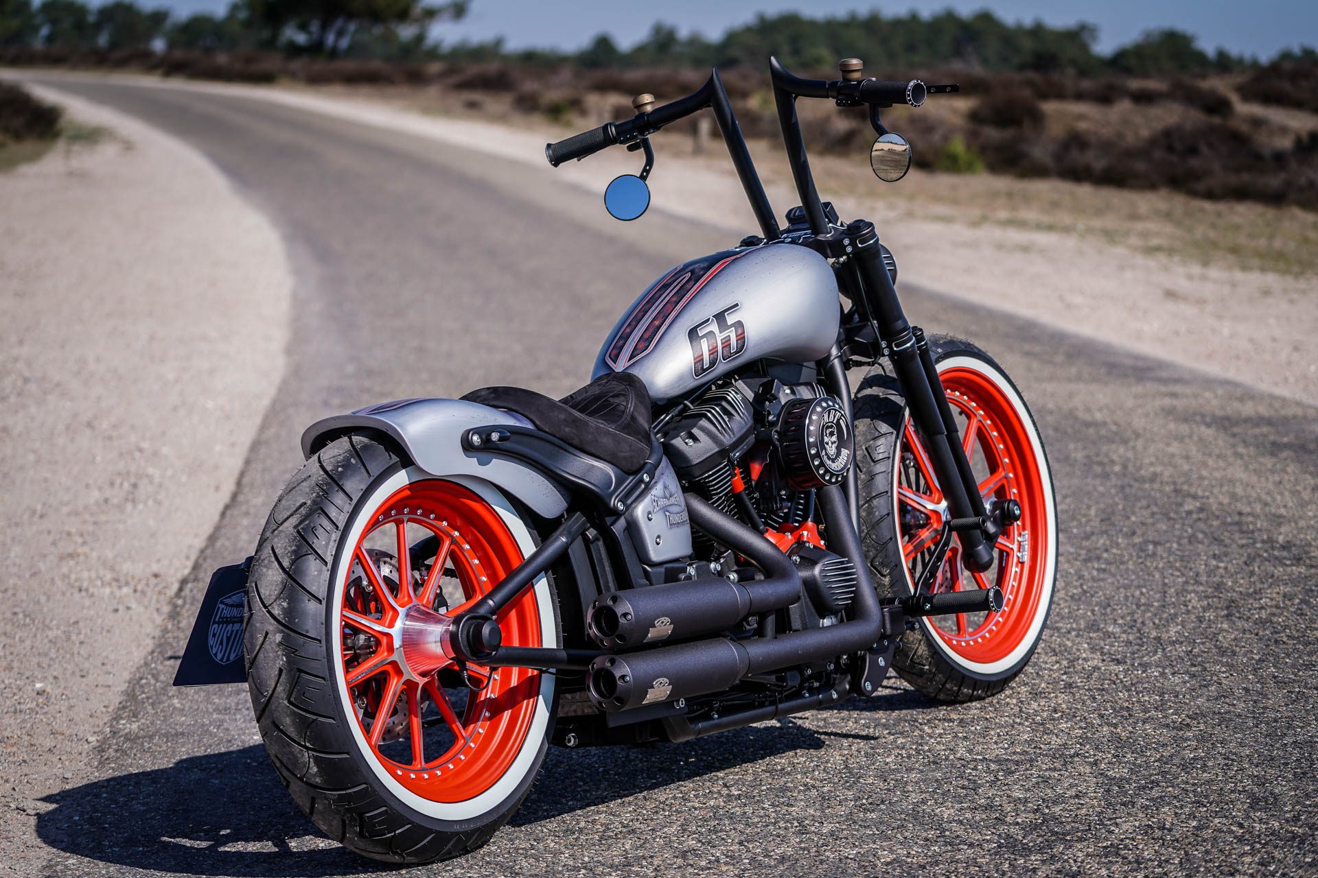 Download Thunderbike Customs Harley Davidson Vehicle Custom Motorcycle Hd Wallpaper By Ben Ott