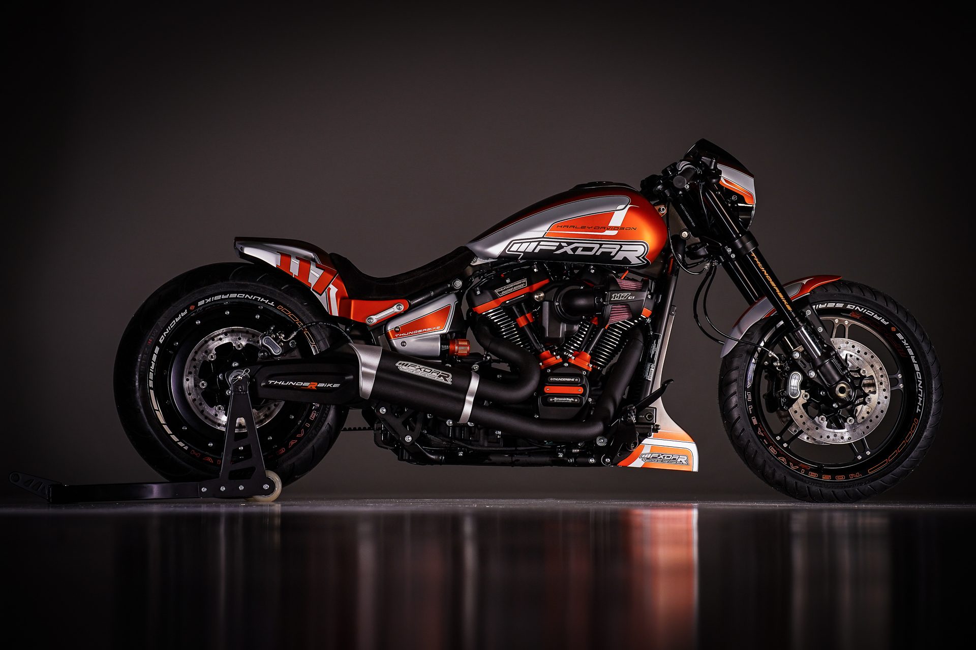 Download Thunderbike Customs Harley-Davidson Vehicle Custom Motorcycle 