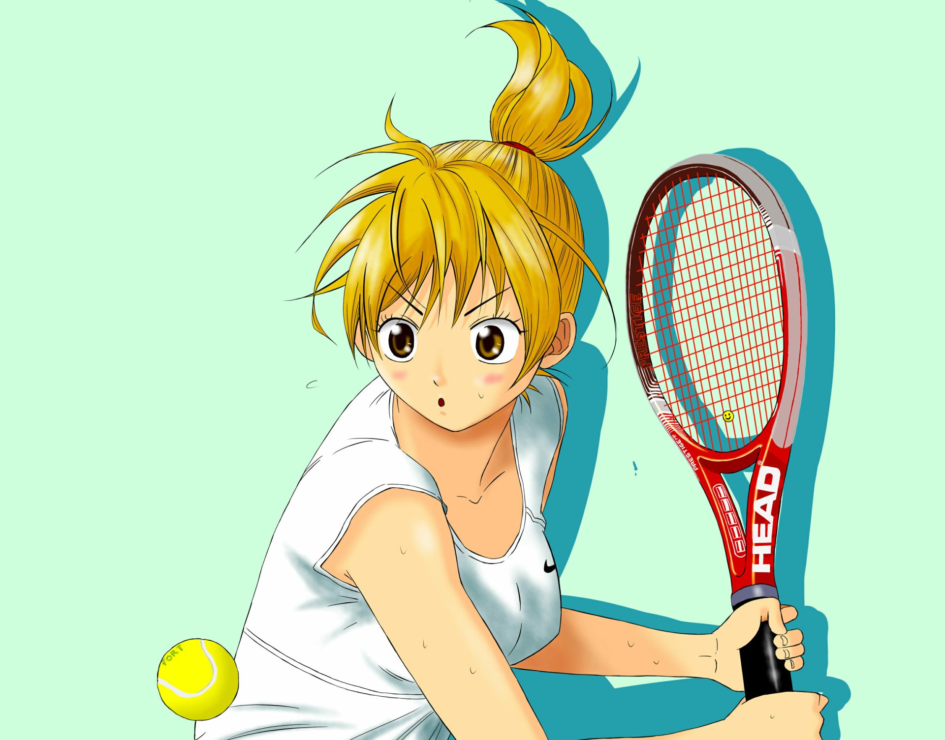 Download Natsu Takasaki Anime Baby Steps HD Wallpaper by KSK