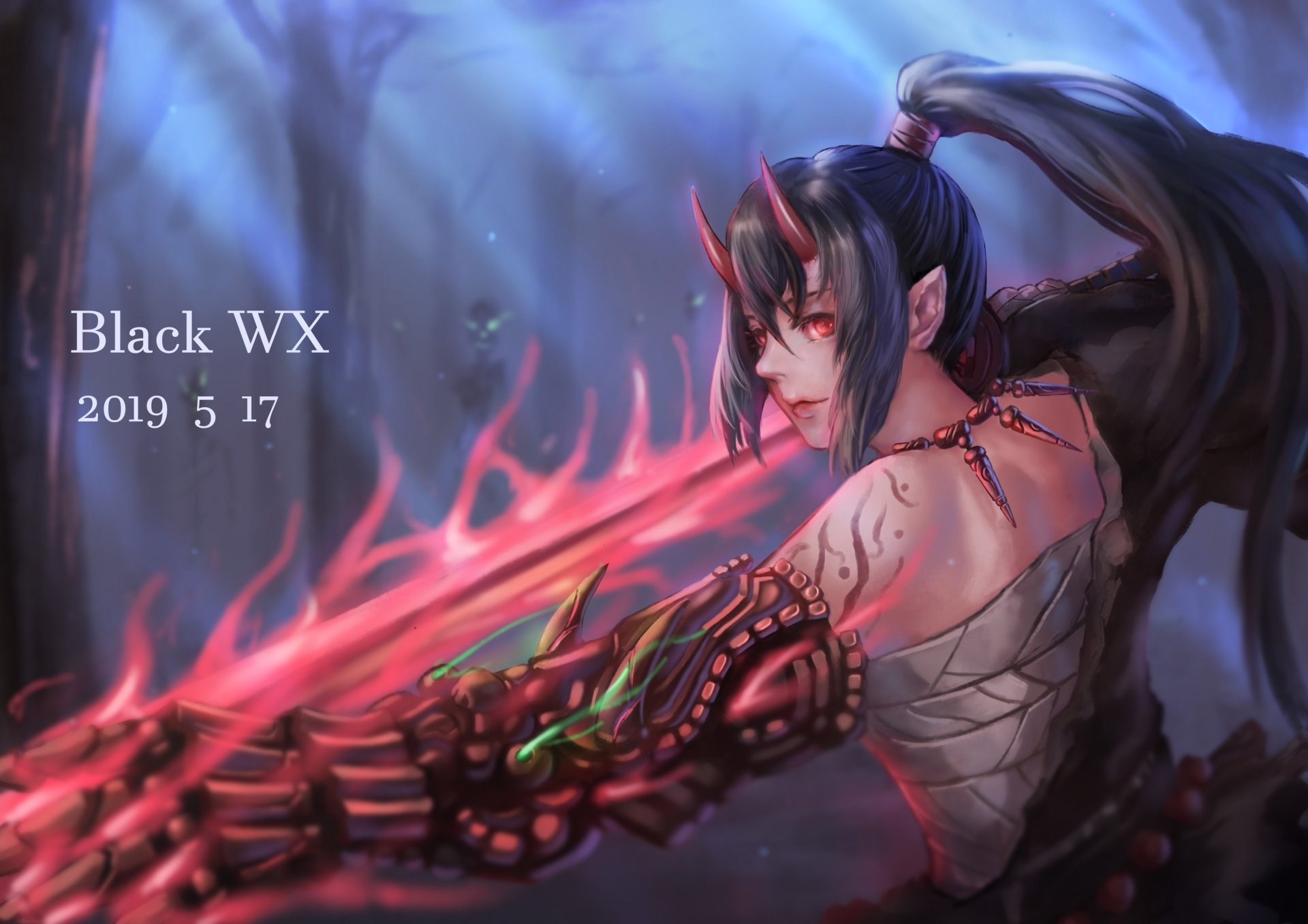 Oni HD Wallpaper Background Image 3508x2480 ID