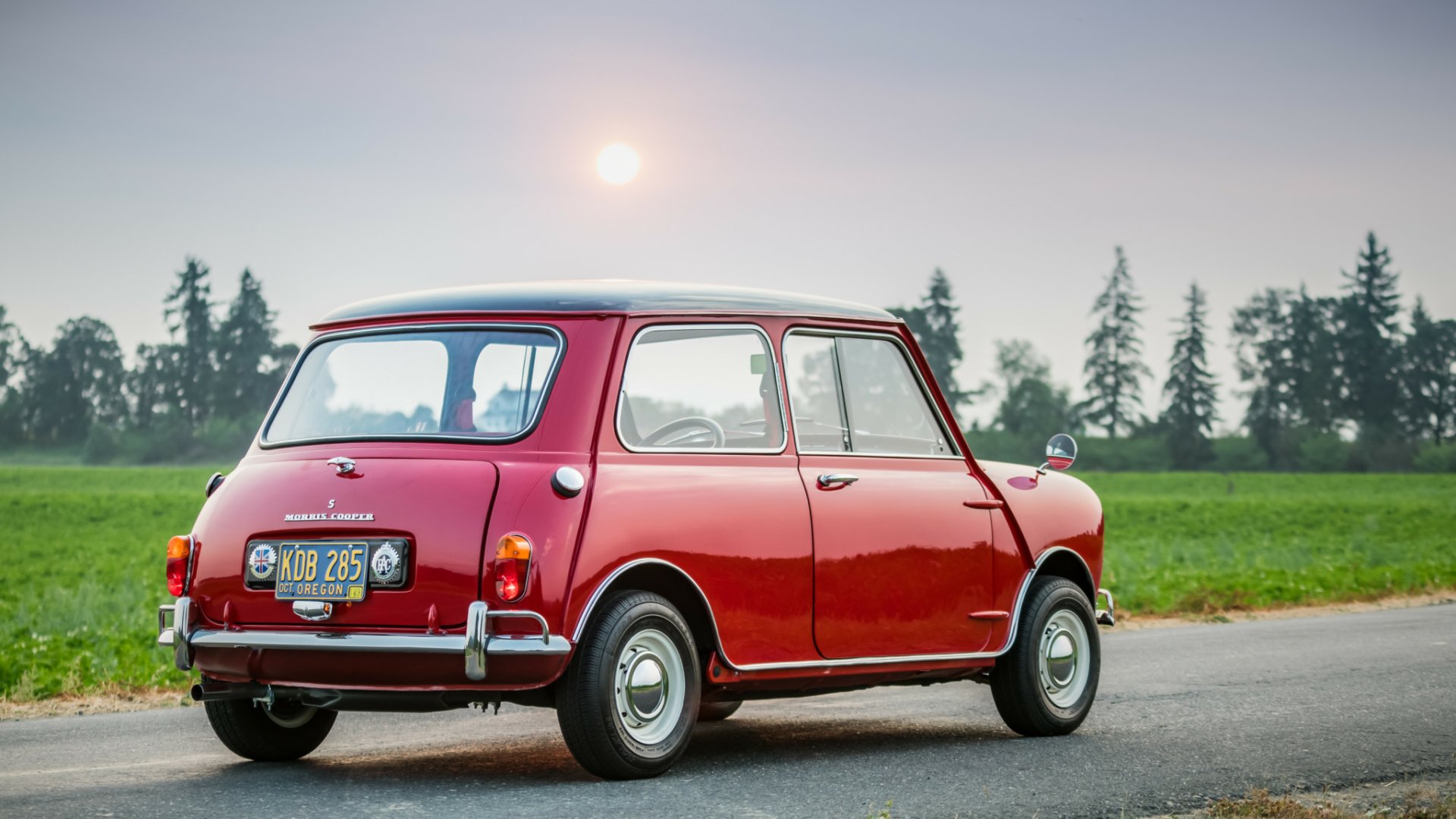 Download Car Old Car Sedan Vehicle Morris Mini Cooper S HD Wallpaper