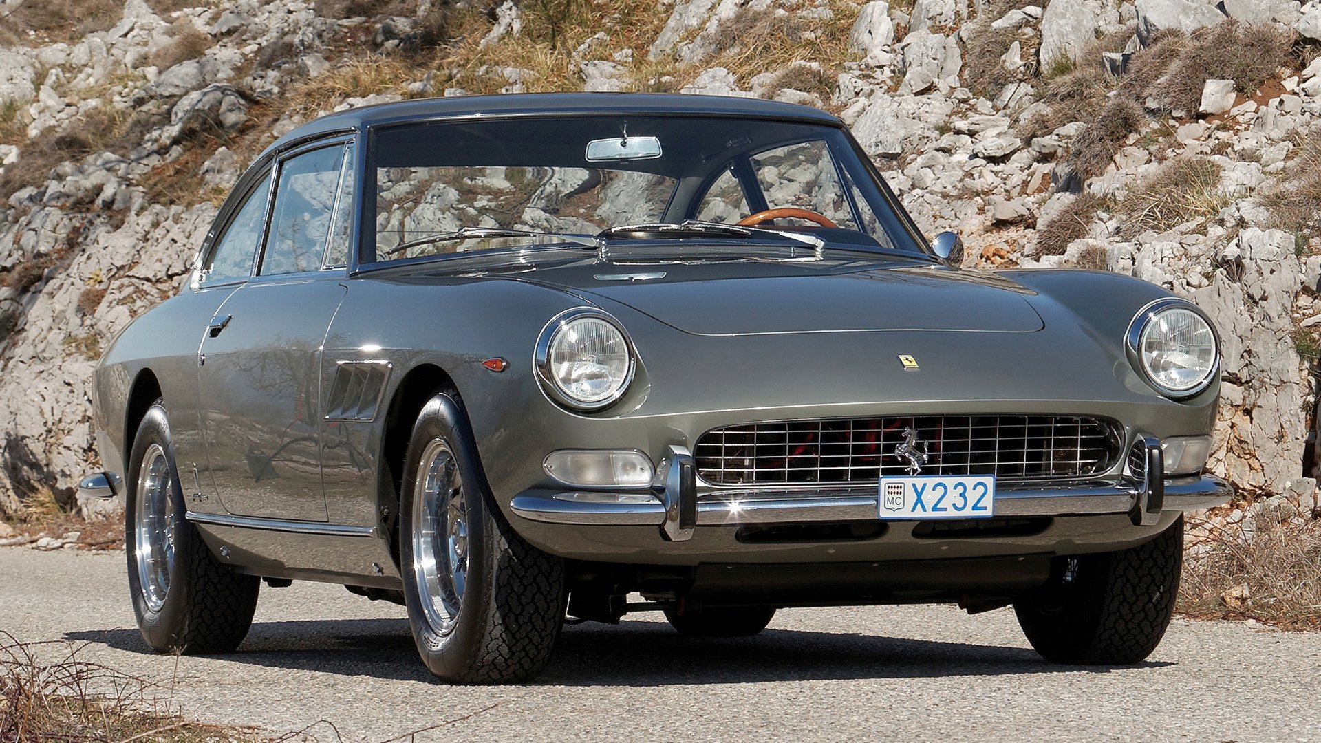 Download Car Old Car Grand Tourer Vehicle Ferrari 330 GT 2+2 HD Wallpaper