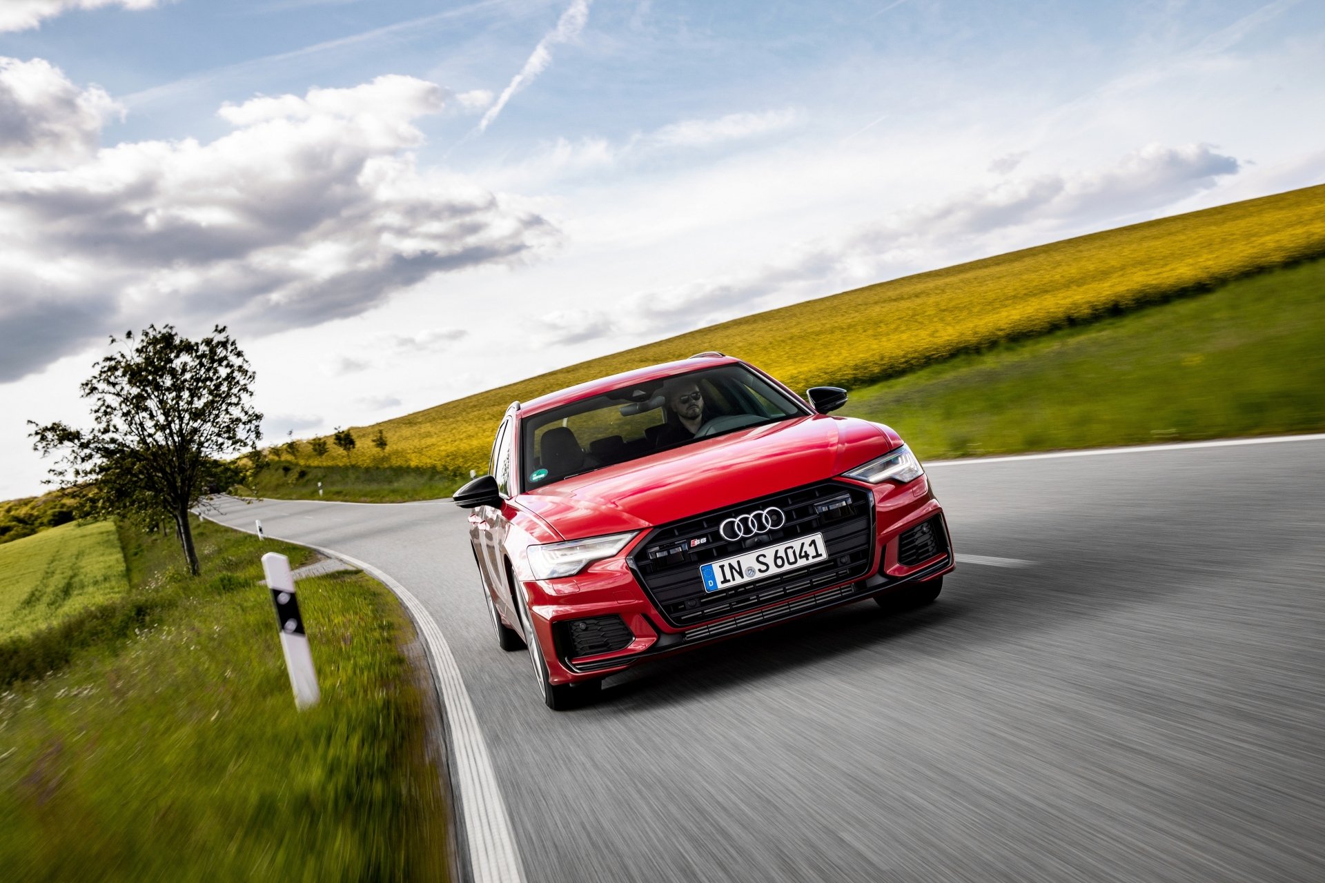 Download Car Audi Vehicle Audi A6 Avant 4k Ultra HD Wallpaper