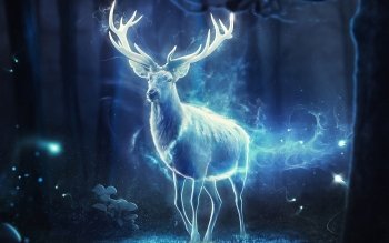 102 Fantasy Deer HD Wallpapers | Background Images - Wallpaper Abyss