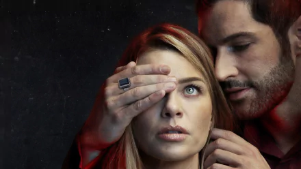 Tom Ellis Lucifer Morningstar Lauren German Chloe Decker Lucifer (TV Show) TV Show Lucifer HD Desktop Wallpaper | Background Image