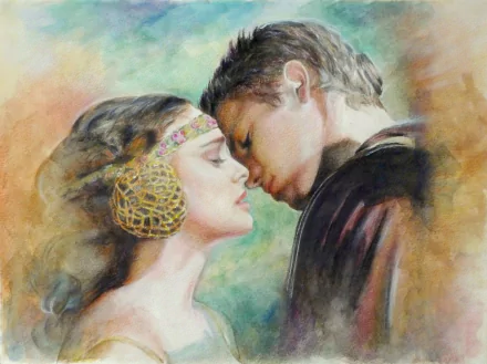  Star Wars Episode II: Attack of the Clones Anakin and Padme by Anna-Maria Zingg