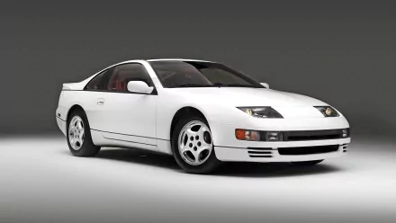 white car coupé grand tourer old car vehicle Nissan 300ZX HD Desktop Wallpaper | Background Image