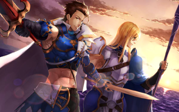 Diarmuid Ua Duibhne Fionn mac Cumhaill Saber (Fate Series) Lancer (Fate/Grand Order) Anime Fate/Grand Order HD Desktop Wallpaper | Background Image