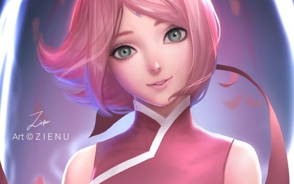 Anime Boruto Naruto Sakura Haruno Pink Hair Green Eyes HD Wallpaper | Background Image